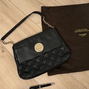 Kate spade quilted shoulder bag/clutch.